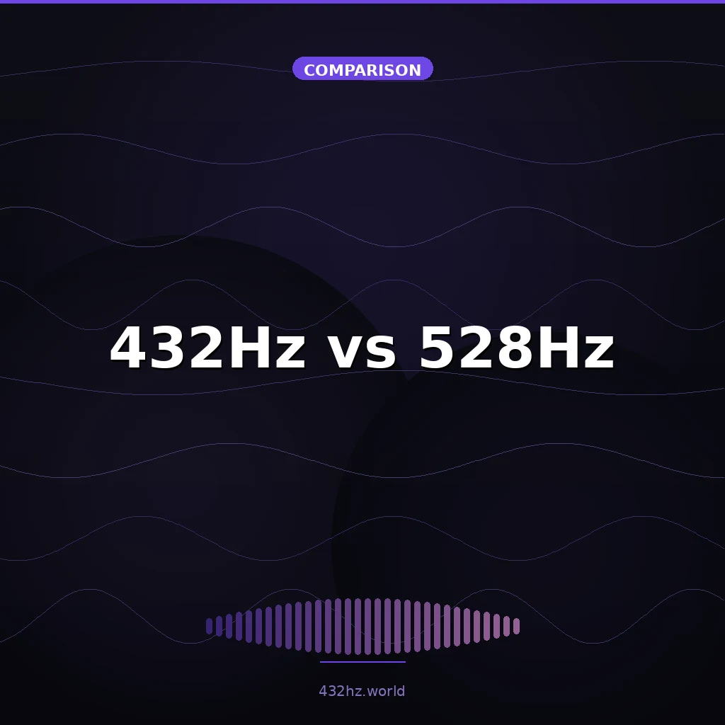 432Hz vs. 528Hz: Which Healing Frequency Is Right for You?