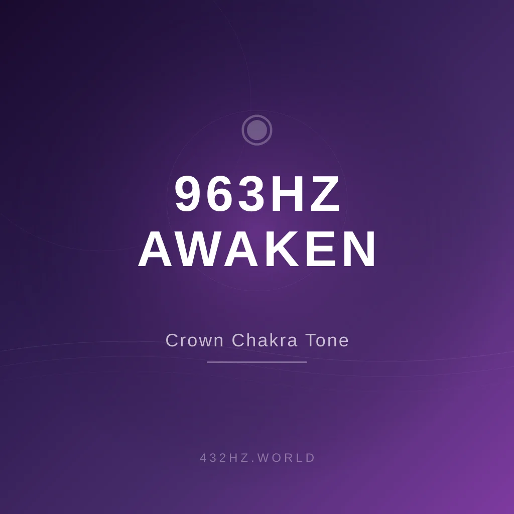 963Hz: The Crown Chakra and Pineal Gland Frequency
