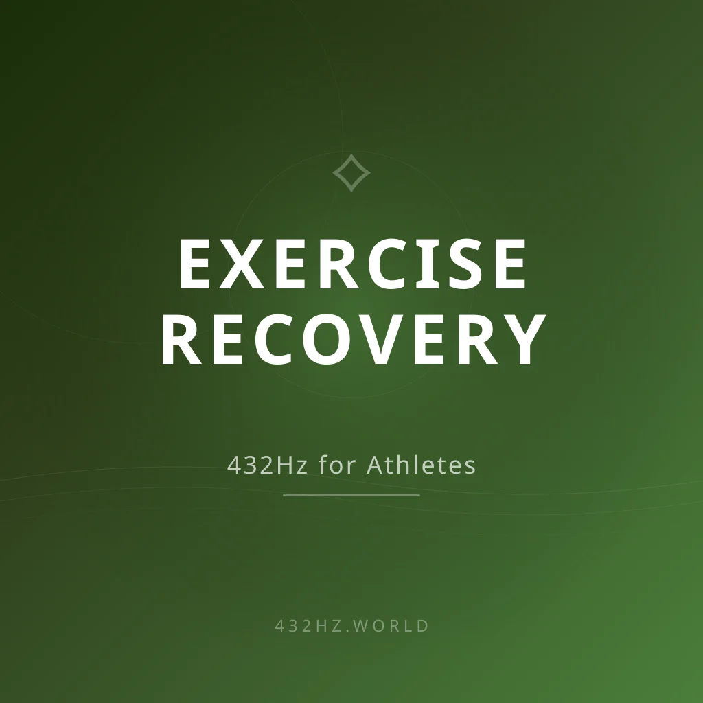 432Hz Music for Exercise and Recovery: What Athletes Should Know