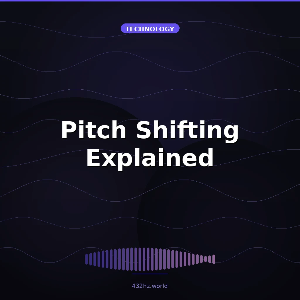 Pitch Shifting Explained: How Real-Time Frequency Conversion Works