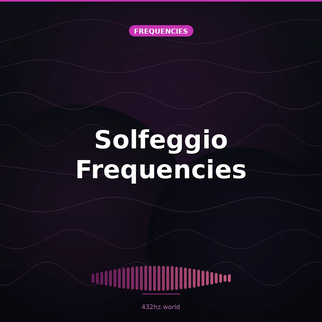 Solfeggio Frequencies: Complete Guide to the Sacred Sound Scale