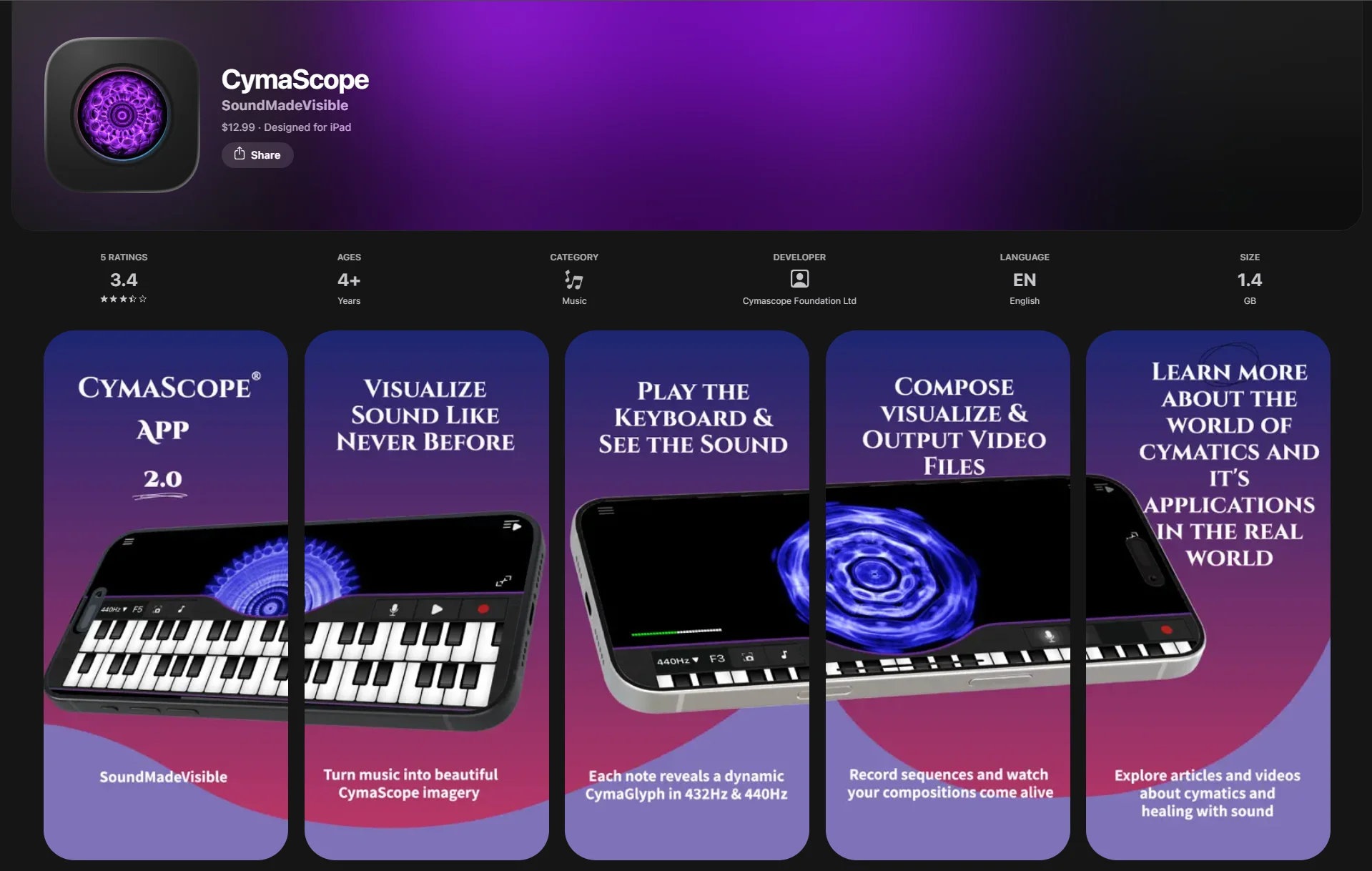 CymaScope App