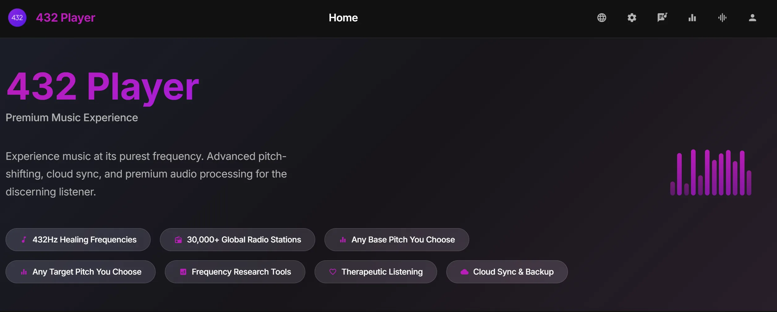432 Player Interface